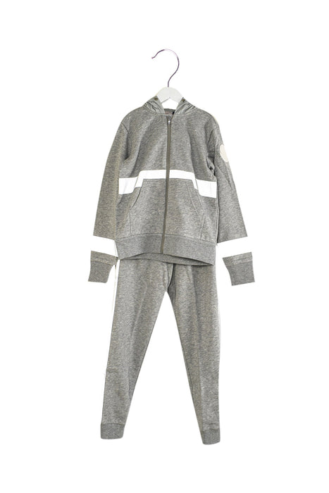 A Grey Pants Sets from Moncler in size 5T for neutral. (Front View)