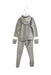 A Grey Pants Sets from Moncler in size 5T for neutral. (Back View)