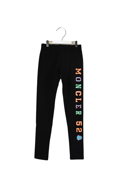A Black Casual Pants from Moncler in size 12Y for girl. (Front View)