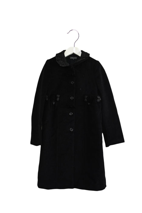 A Black Coats from Nicholas & Bears in size 8Y for girl. (Front View)