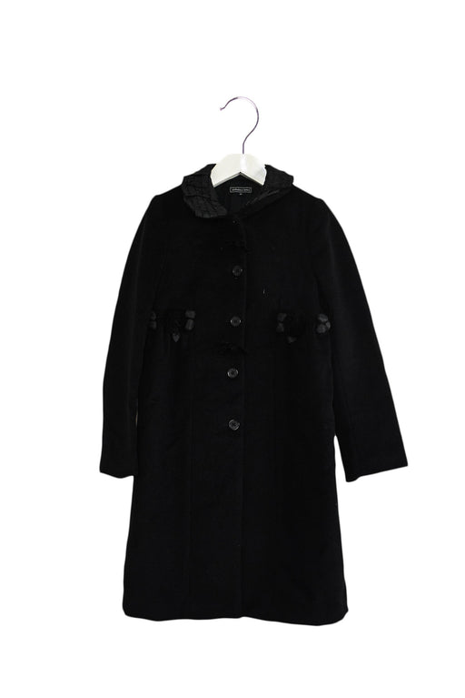 A Black Coats from Nicholas & Bears in size 8Y for girl. (Front View)