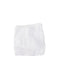 A White Swaddles from Aden & Anais in size O/S for neutral. (Front View)