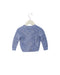 A Blue Cardigans from Seed in size 3-6M for boy. (Back View)