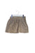 A Gold Short Skirts from Excuse My French in size 2T for girl. (Front View)