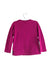 A Purple Long Sleeve Tops from Armani in size 2T for girl. (Back View)
