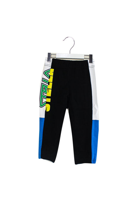 A Black Casual Pants from Stella McCartney in size 4T for boy. (Front View)