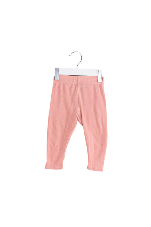 A Pink Leggings from Little Green Radicals in size 6-12M for girl. (Front View)