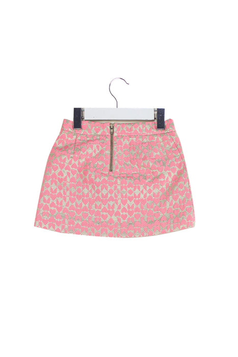 A Pink Short Skirts from Bonpoint in size 4T for girl. (Back View)
