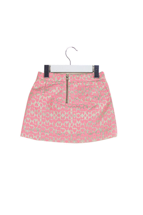 A Pink Short Skirts from Bonpoint in size 4T for girl. (Back View)