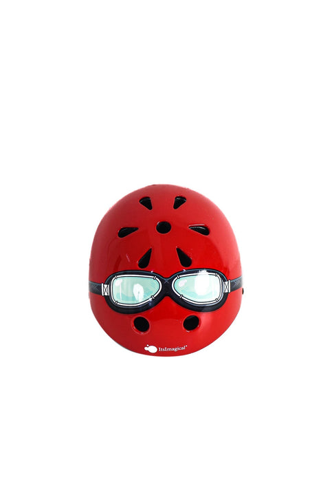 A Red Bikes & Helmets from ItsImagical in size O/S for boy. (Front View)