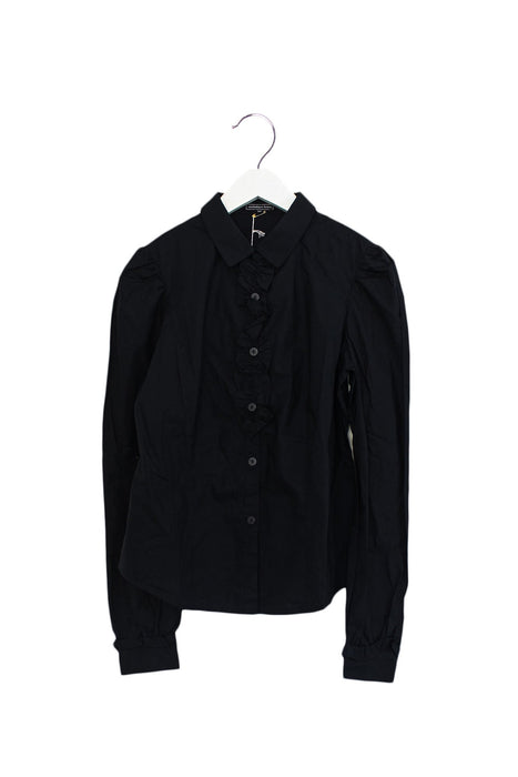 A Black Long Sleeve Tops from Nicholas & Bears in size 14Y for girl. (Front View)