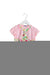 A Pink Short Sleeve T Shirts from Miki House in size 4T for girl. (Front View)
