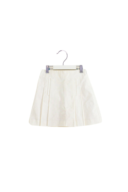 A Ivory Short Skirts from Theory Petit in size 6T for girl. (Front View)