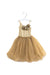 A Beige Sleeveless Dresses from Tutu Du Monde in size 4T for girl. (Front View)