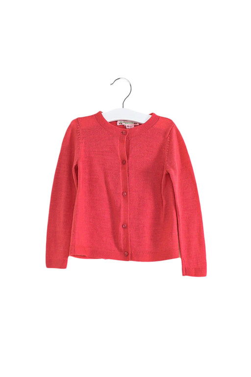 A Pink Cardigans from Bonpoint in size 2T for girl. (Front View)