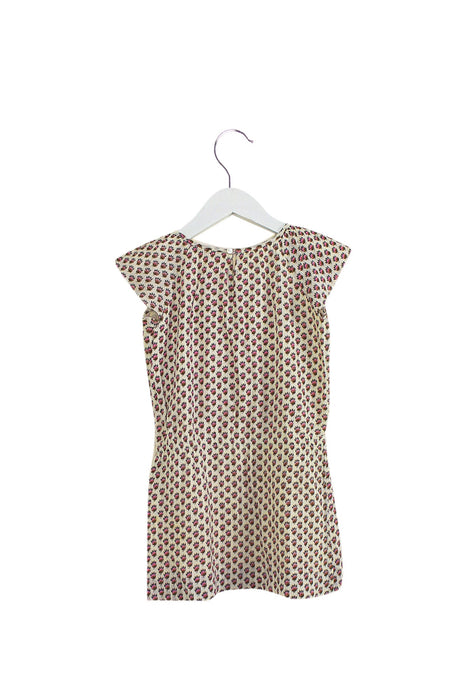 A Multicolour Short Sleeve Dresses from Bonpoint in size 3T for girl. (Back View)