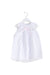 A White Dress Sets from Dulce de Fresa in size 3T for girl. (Front View)