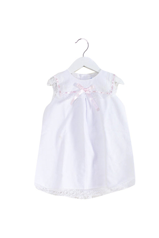 A White Dress Sets from Dulce de Fresa in size 3T for girl. (Front View)