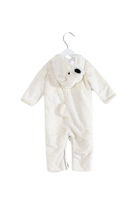 A White Long Sleeve Jumpsuits from Pottery Barn in size 12-18M for neutral. (Back View)