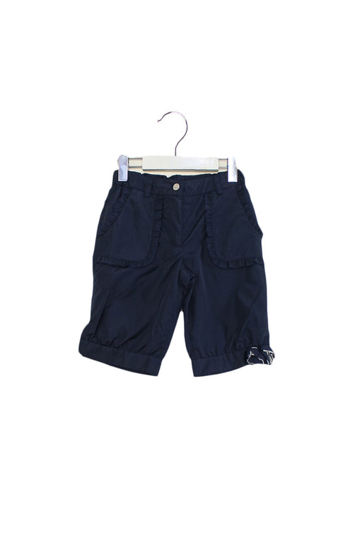 A Navy Shorts from Nicholas & Bears in size 3T for girl. (Front View)