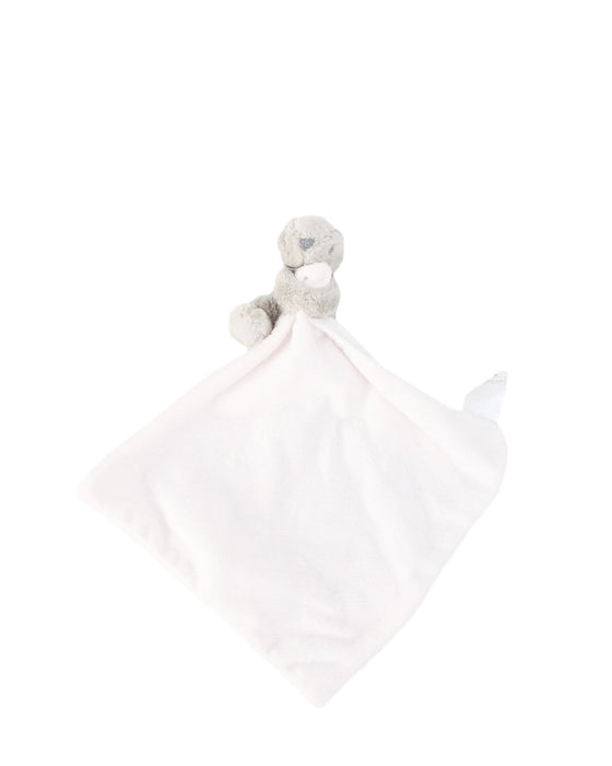 A Pink Safety Blankets from The Little White Company in size 3-6M for girl. (Front View)