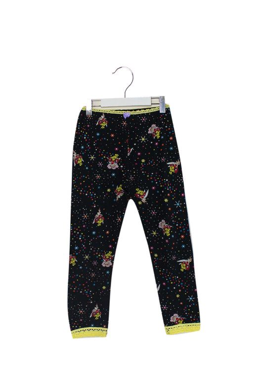 A Black Casual Pants from Hysteric Mini in size 10Y for girl. (Front View)