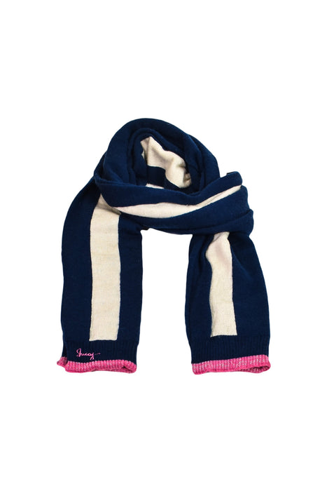 A Navy Scarves from Juicy Couture in size O/S for girl. (Front View)