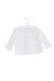 A White Long Sleeve Tops from The Little White Company in size 3-6M for girl. (Front View)