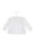 A White Long Sleeve Tops from The Little White Company in size 3-6M for girl. (Back View)