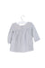A Grey Long Sleeve Dresses from Lebôme in size 6-12M for girl. (Back View)