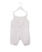 A White Jumpsuits from Bonpoint in size 6-12M for girl. (Front View)