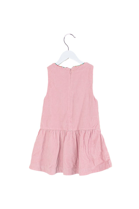 A Pink Sleeveless Dresses from Boden in size 4T for girl. (Back View)