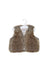 A Brown Dress Up Vests from Bonpoint in size 2T for girl. (Front View)