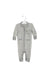 A Grey Long Sleeve Jumpsuits from Nicholas & Bears in size 3-6M for boy. (Front View)