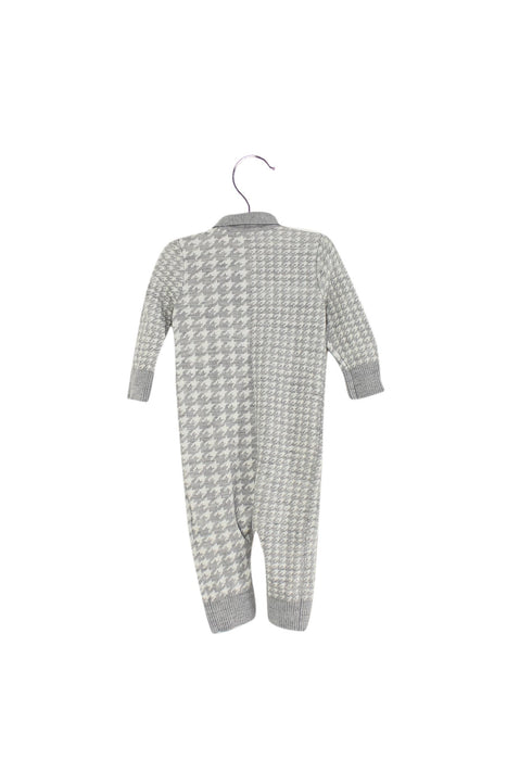 A Grey Long Sleeve Jumpsuits from Nicholas & Bears in size 3-6M for boy. (Back View)