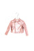 A Pink Lightweight Jackets from Seed in size 4T for girl. (Front View)