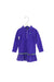A Purple Long Sleeve Dresses from Polo Ralph Lauren in size 4T for girl. (Front View)