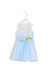 A Blue Sleeveless Dresses from Nicholas & Bears in size 12-18M for girl. (Front View)