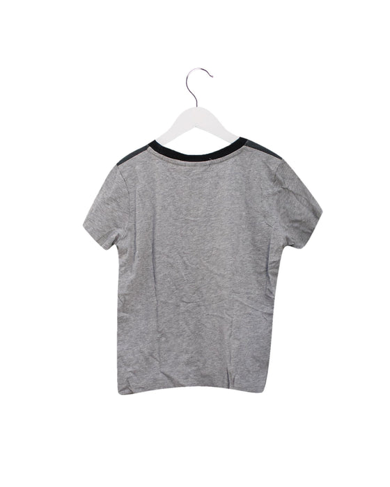 A Grey Short Sleeve T Shirts from Molo in size 6T for boy. (Back View)