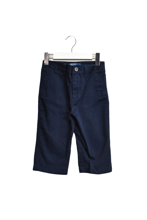 A Navy Casual Pants from Polo Ralph Lauren in size 6-12M for boy. (Front View)