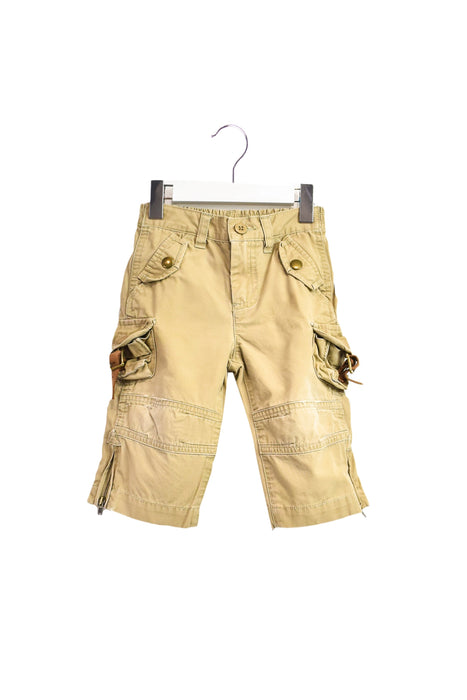 A Beige Casual Pants from Polo Ralph Lauren in size 6-12M for boy. (Front View)