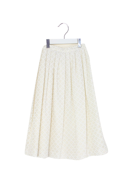 A White Long Skirts from Bonpoint in size 8Y for girl. (Front View)