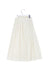 A White Long Skirts from Bonpoint in size 8Y for girl. (Back View)
