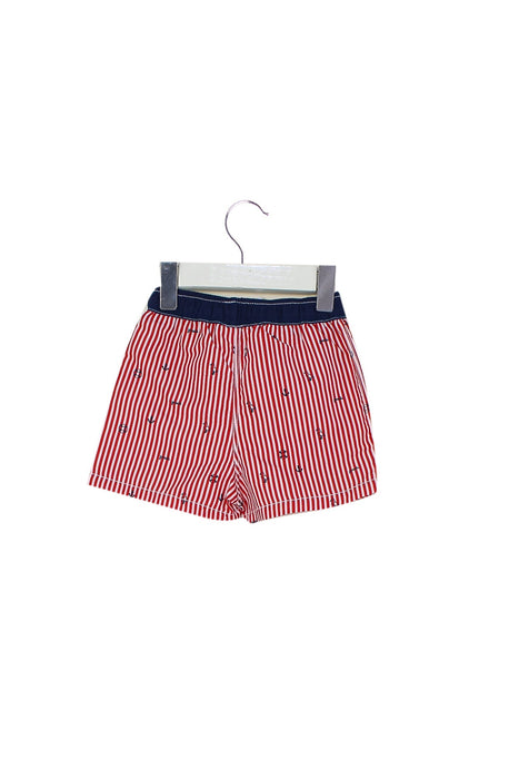 A Red Swim Shorts from Jacadi in size 6-12M for boy. (Back View)