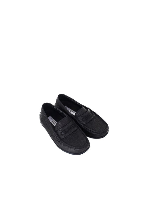 A Black Loafers & Moccasins from Dolce & Gabbana in size 3T for boy. (Front View)