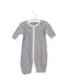 A Black Long Sleeve Jumpsuits from Petit Bateau in size 0-3M for boy. (Front View)