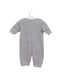A Black Long Sleeve Jumpsuits from Petit Bateau in size 0-3M for boy. (Back View)