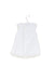 A White Sleeveless Dresses from Paz Rodriguez in size 3-6M for girl. (Back View)