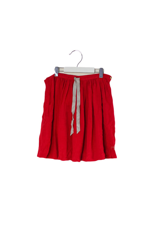 A Red Mid Skirts from Jacadi in size 10Y for girl. (Front View)