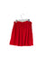 A Red Mid Skirts from Jacadi in size 10Y for girl. (Back View)